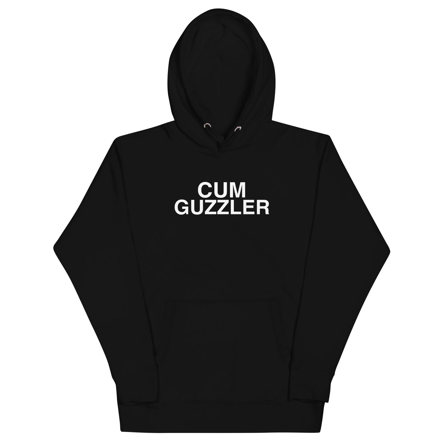 Cum Guzzler Hoodie - Black