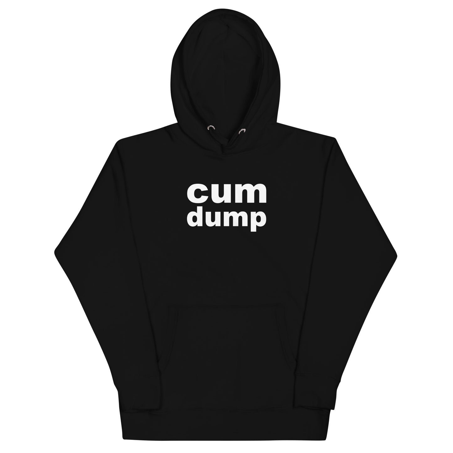 Cum Dump Hoodie - Black