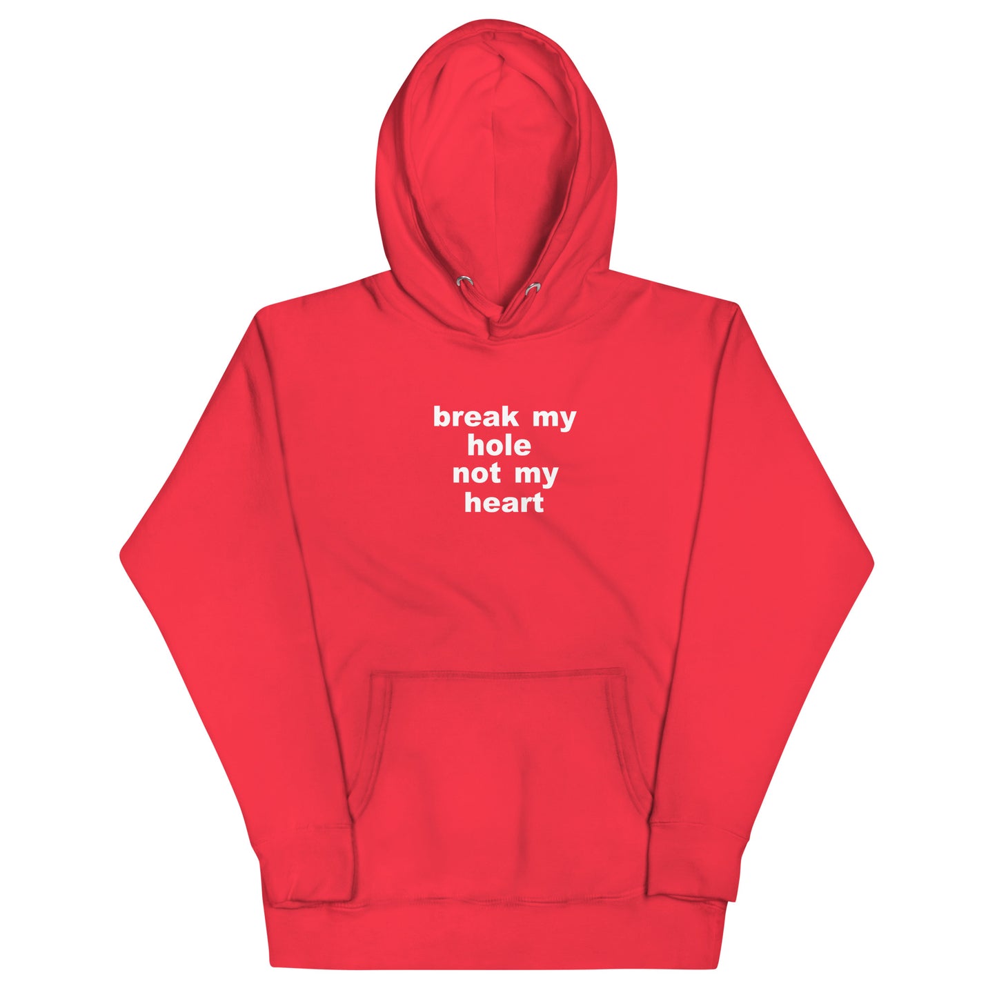 Break My Hole Hoodie - Red
