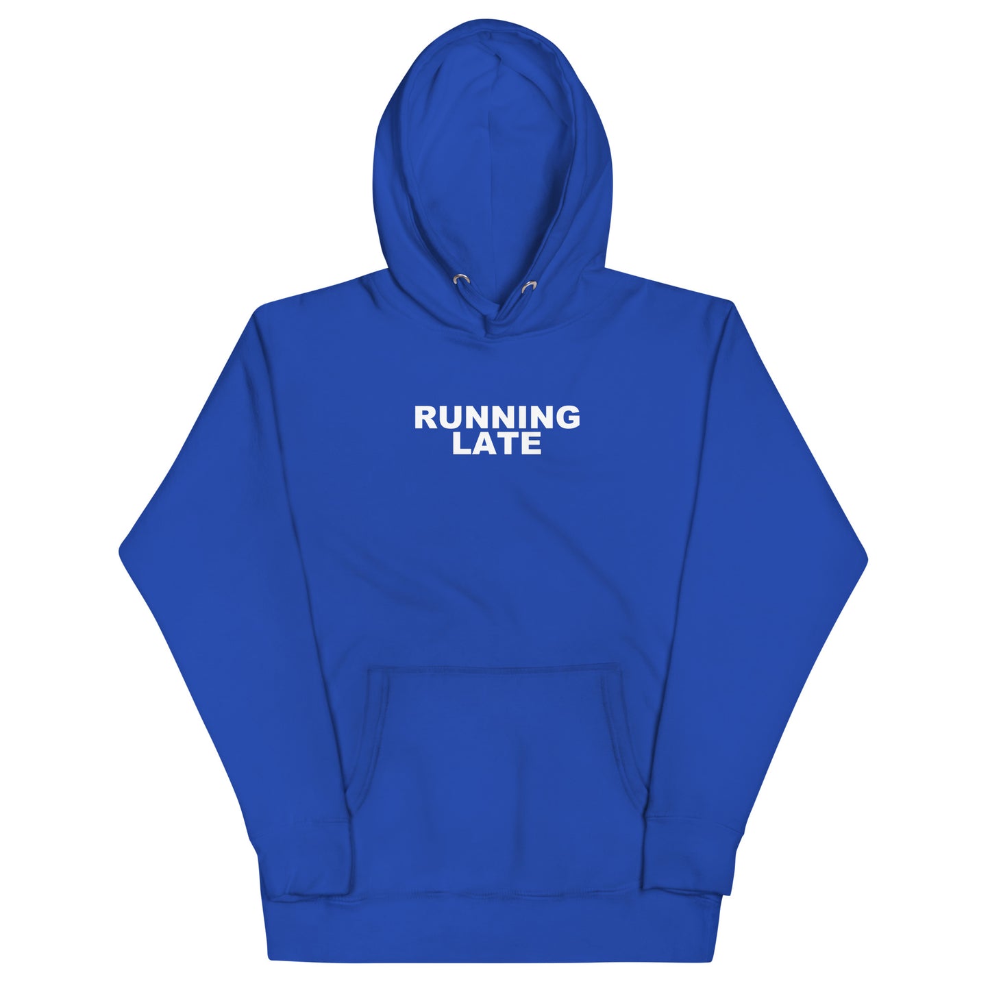 Running Late Hoodie - Team Royal