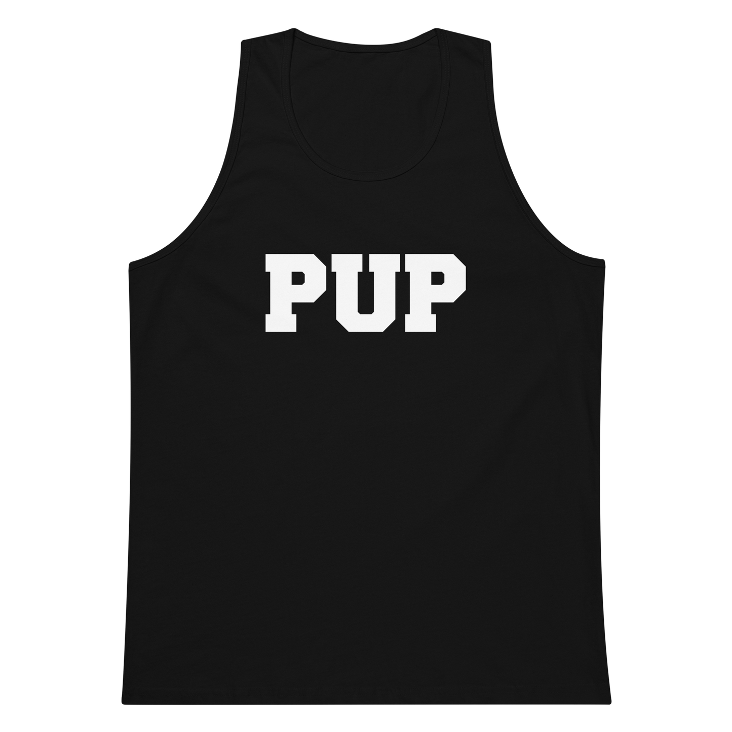 Pup Tank Top - Black