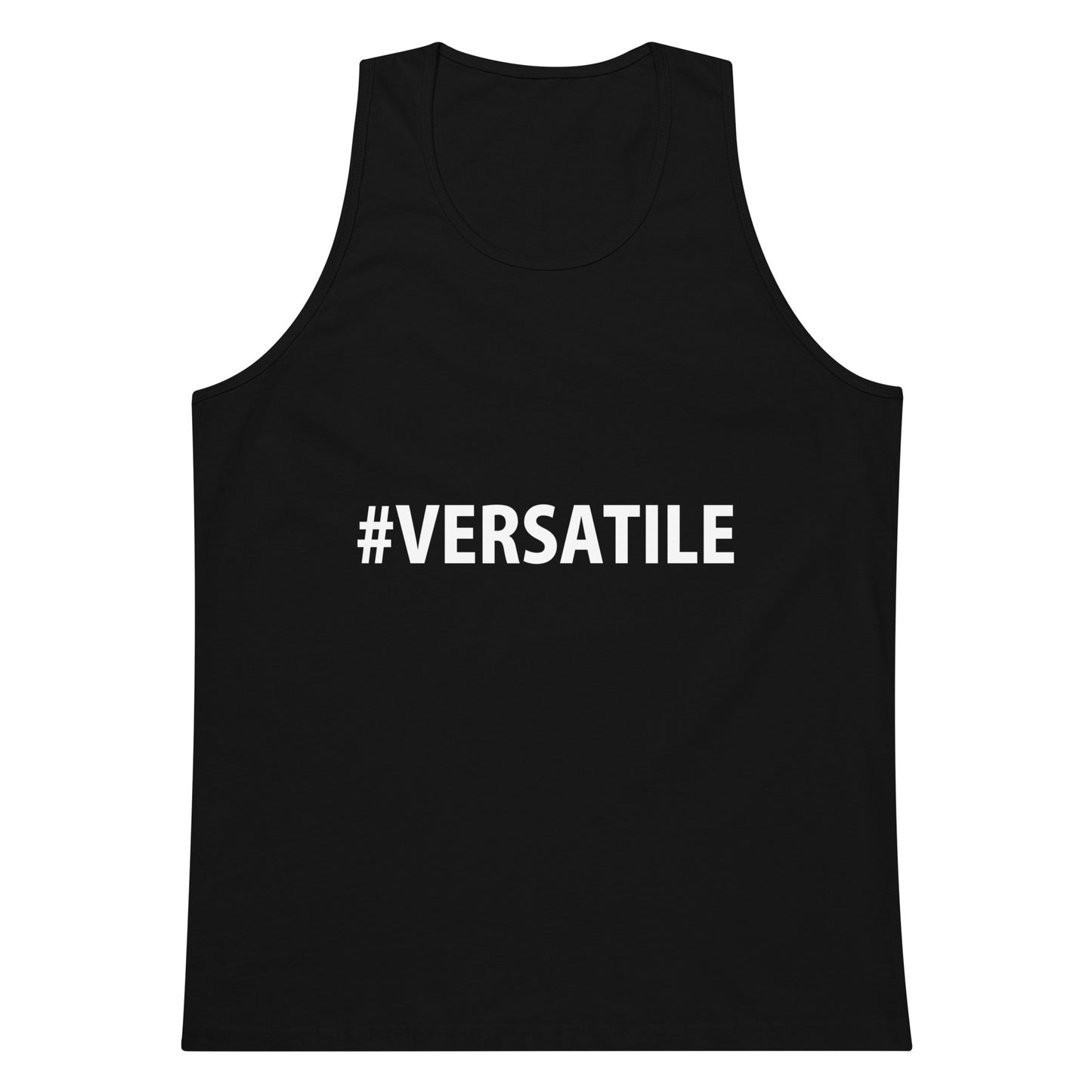 #Versatile Tank Top - Black