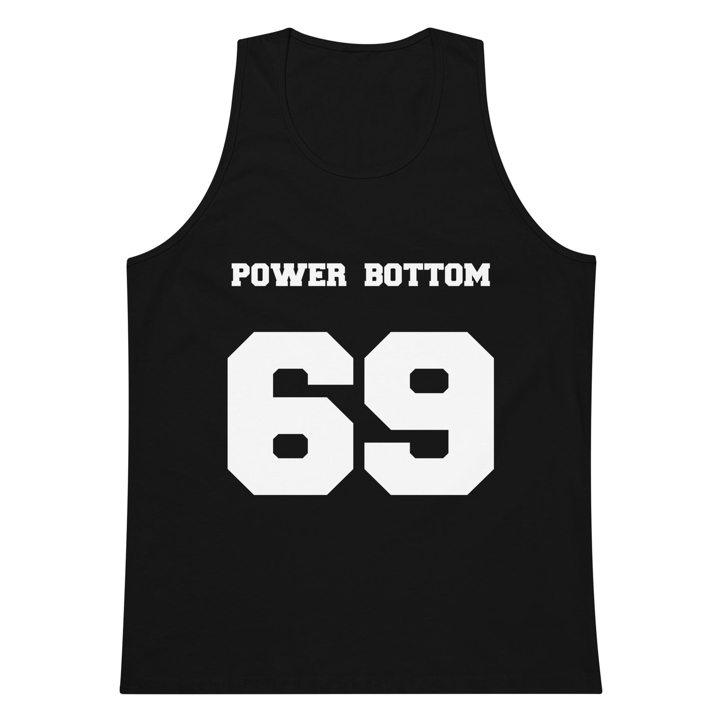 Power Bottom 69 Tank Top - Black