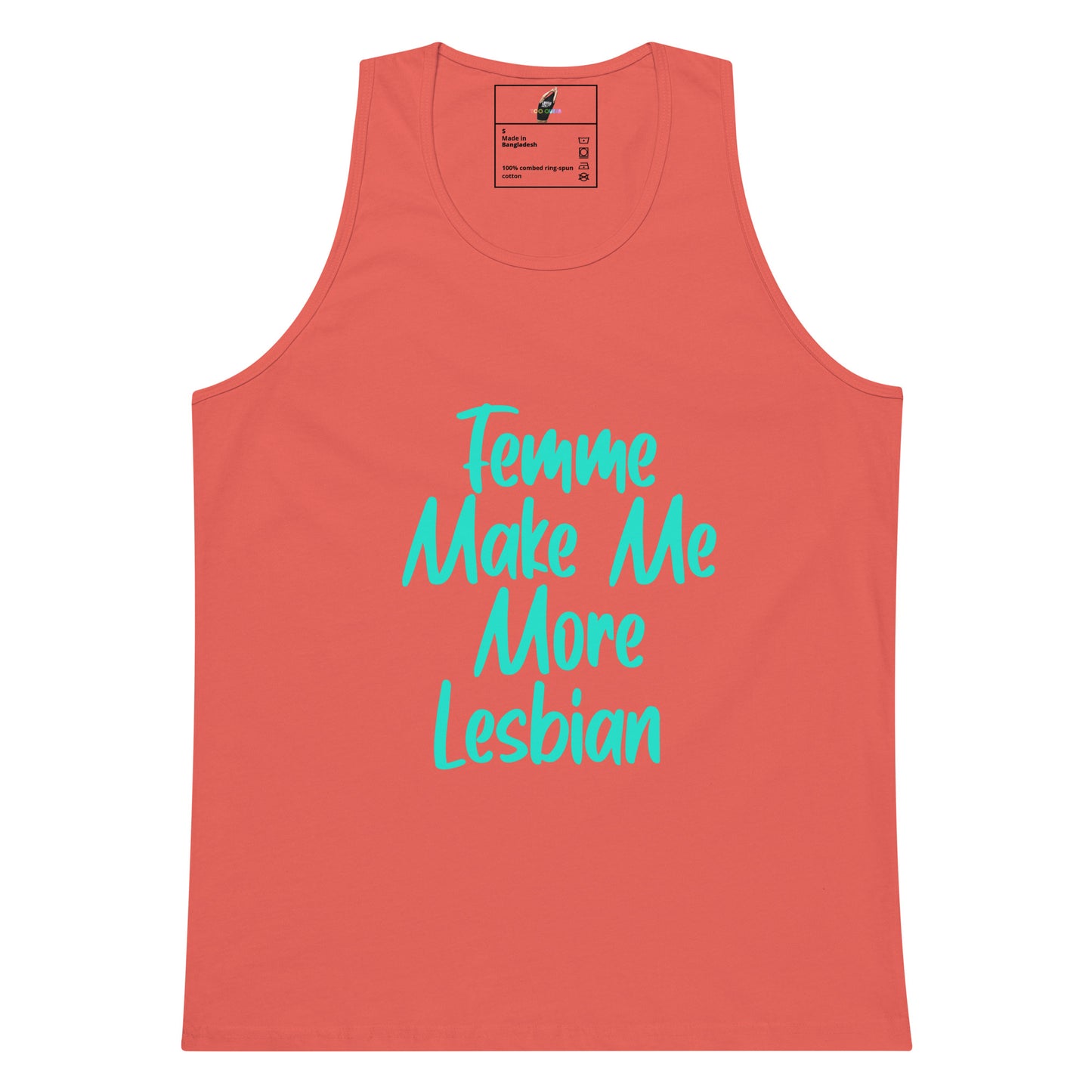 Femme Make Me More Lesbian Unisex Tank Top