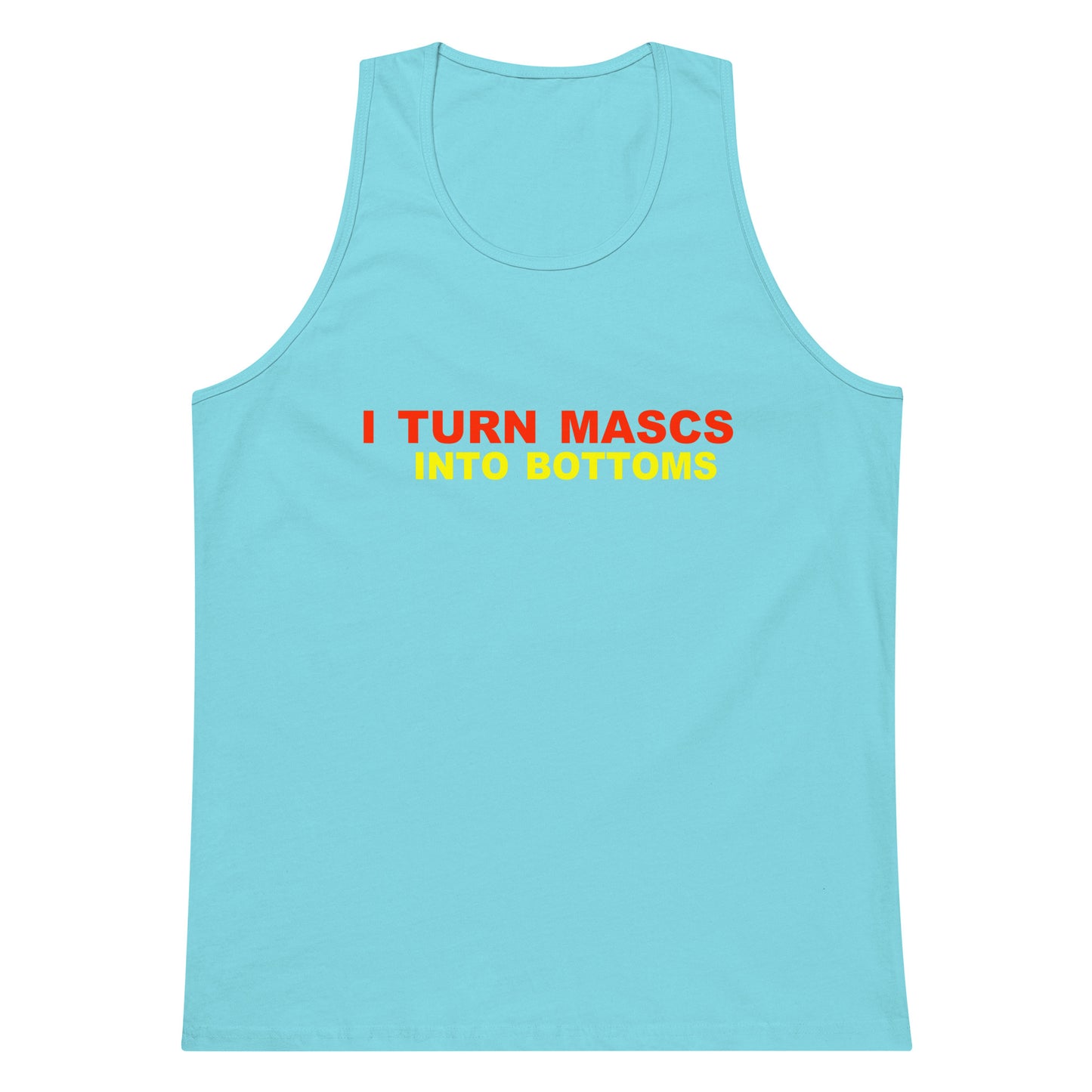 Mascs Into Bottoms Cut Off - Pacific Blue
