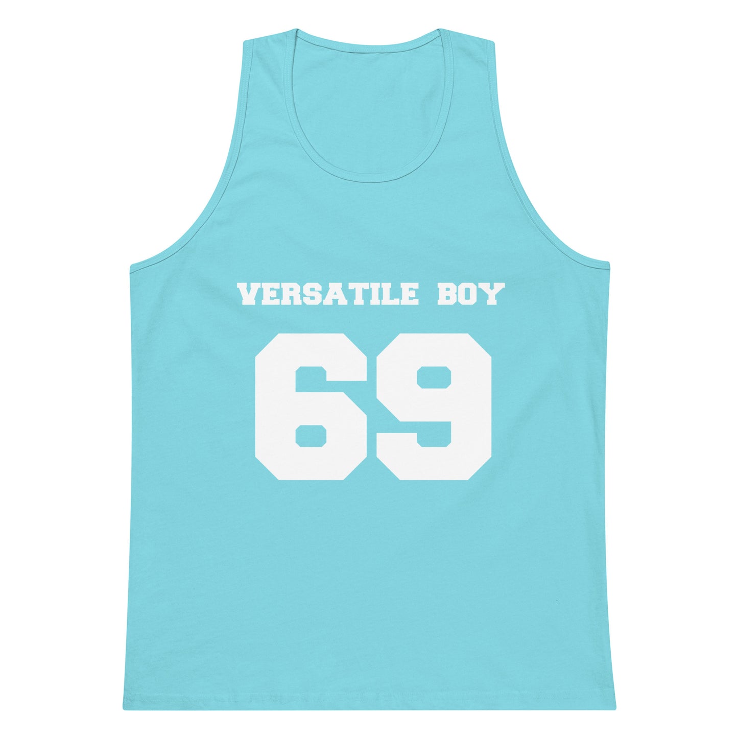 Versatile Boy 69 Tank Top - Pacific Blue