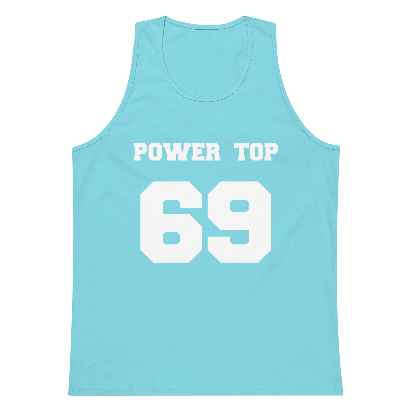Power Top 69 Tank Top - Pacific Blue