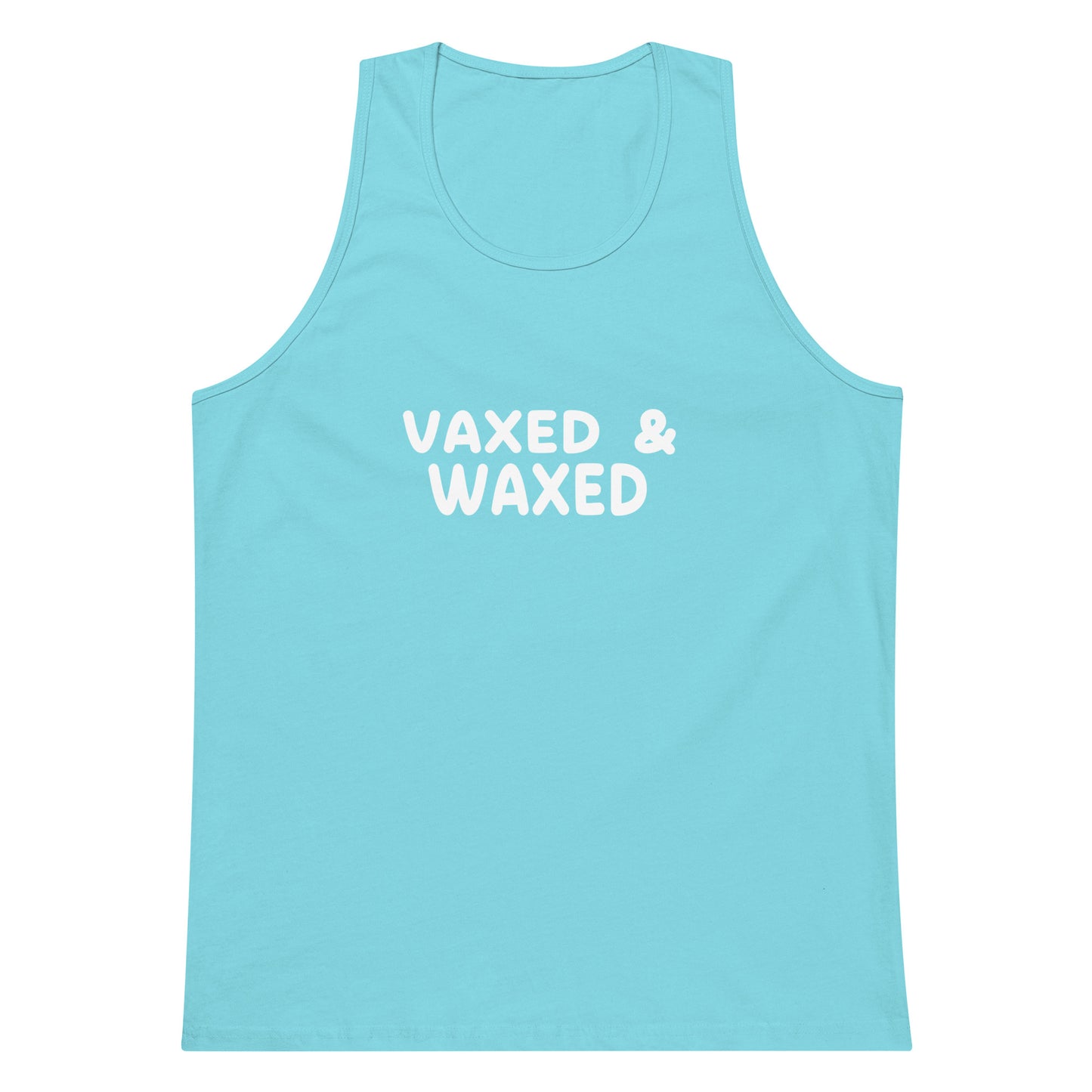 Vaxed & Waxed Tank Top - Pacific Blue