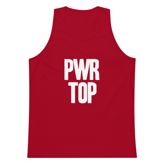 PWR Top Tank Top - Red