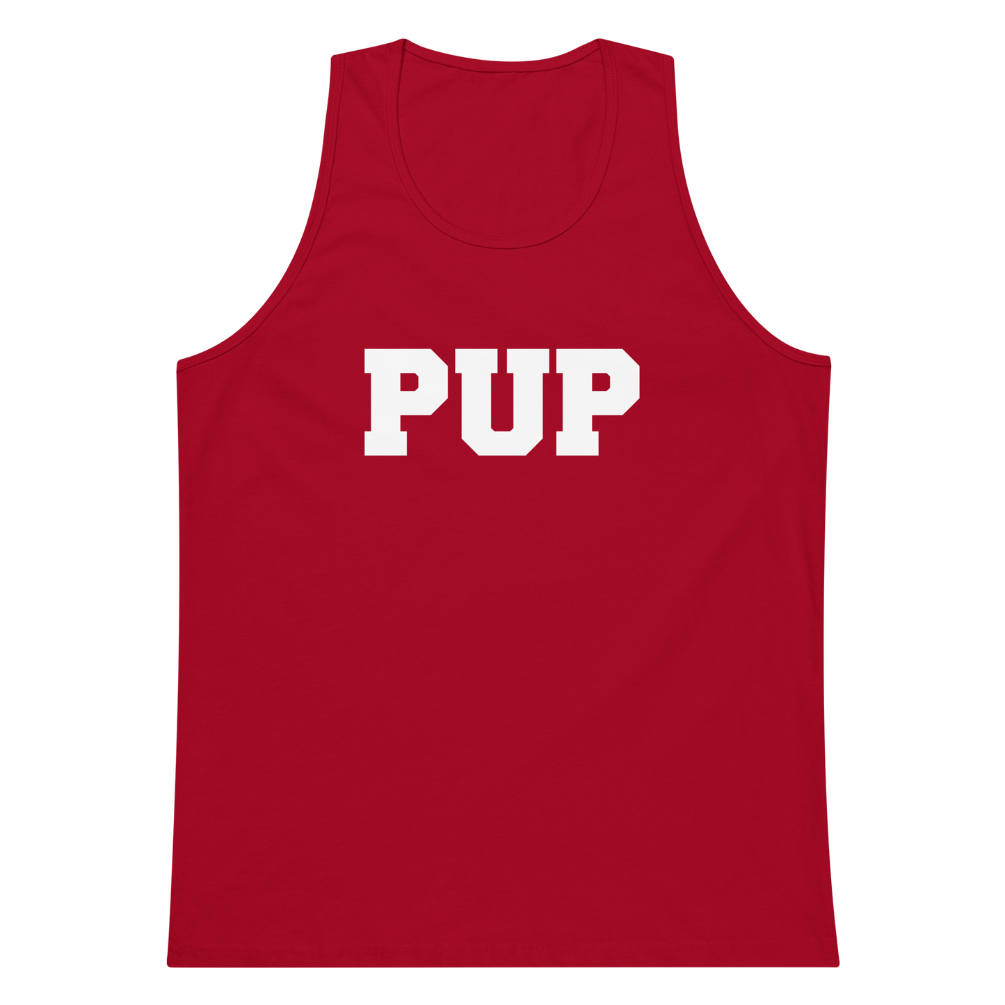 Pup Tank Top - Red