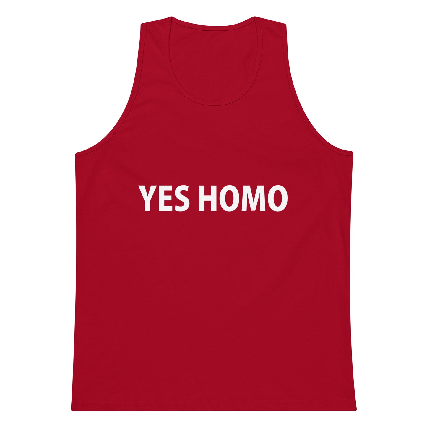 Yes HOMO Tank Top - Red