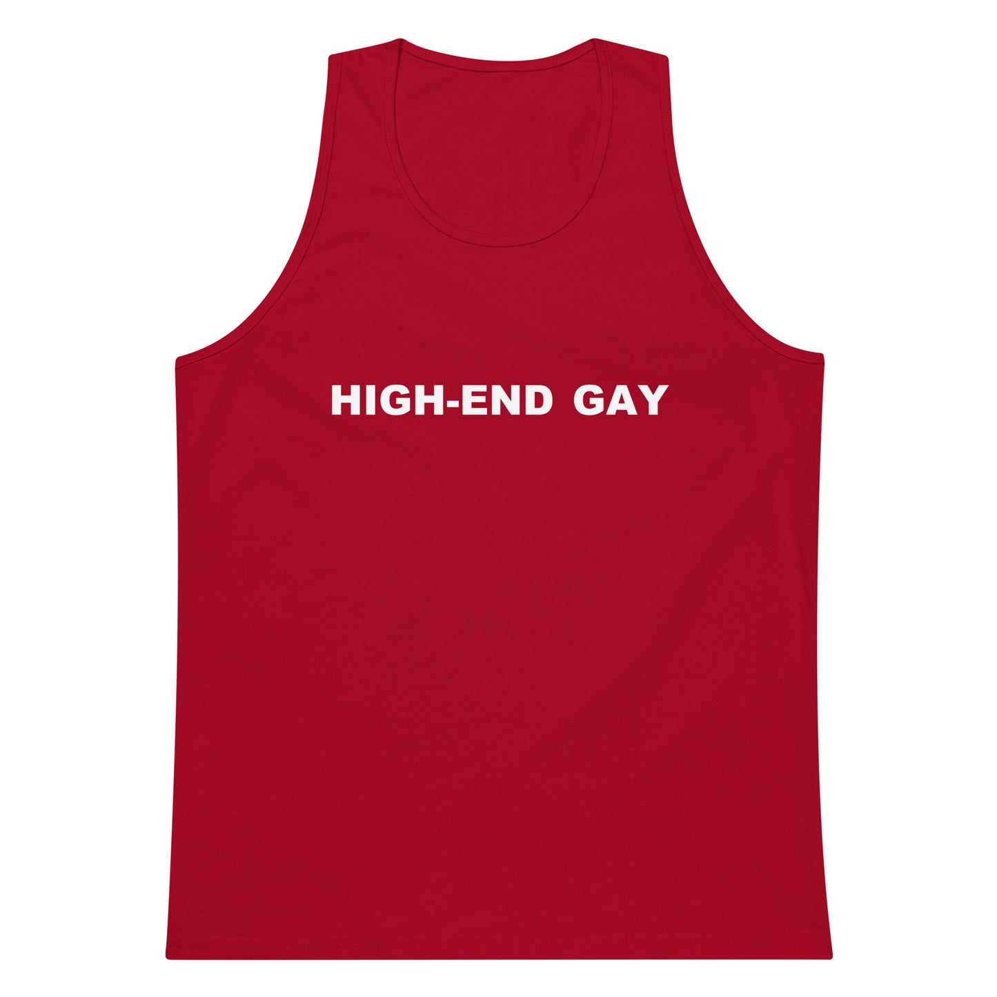 High-End Gay Tank Top - Red