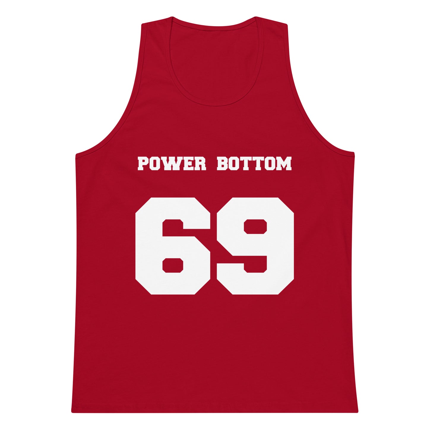 Power Bottom 69 Tank Top - Red