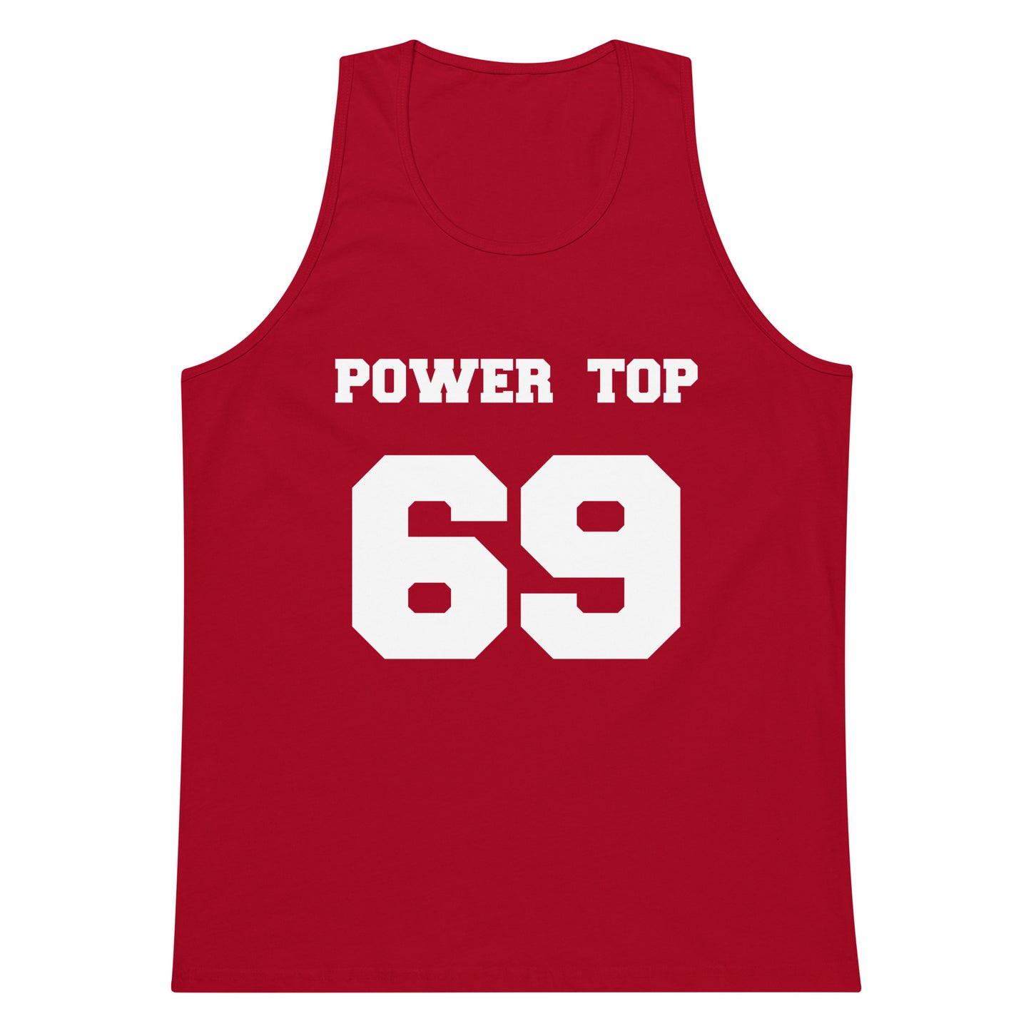 Power Top 69 Tank Top - Red