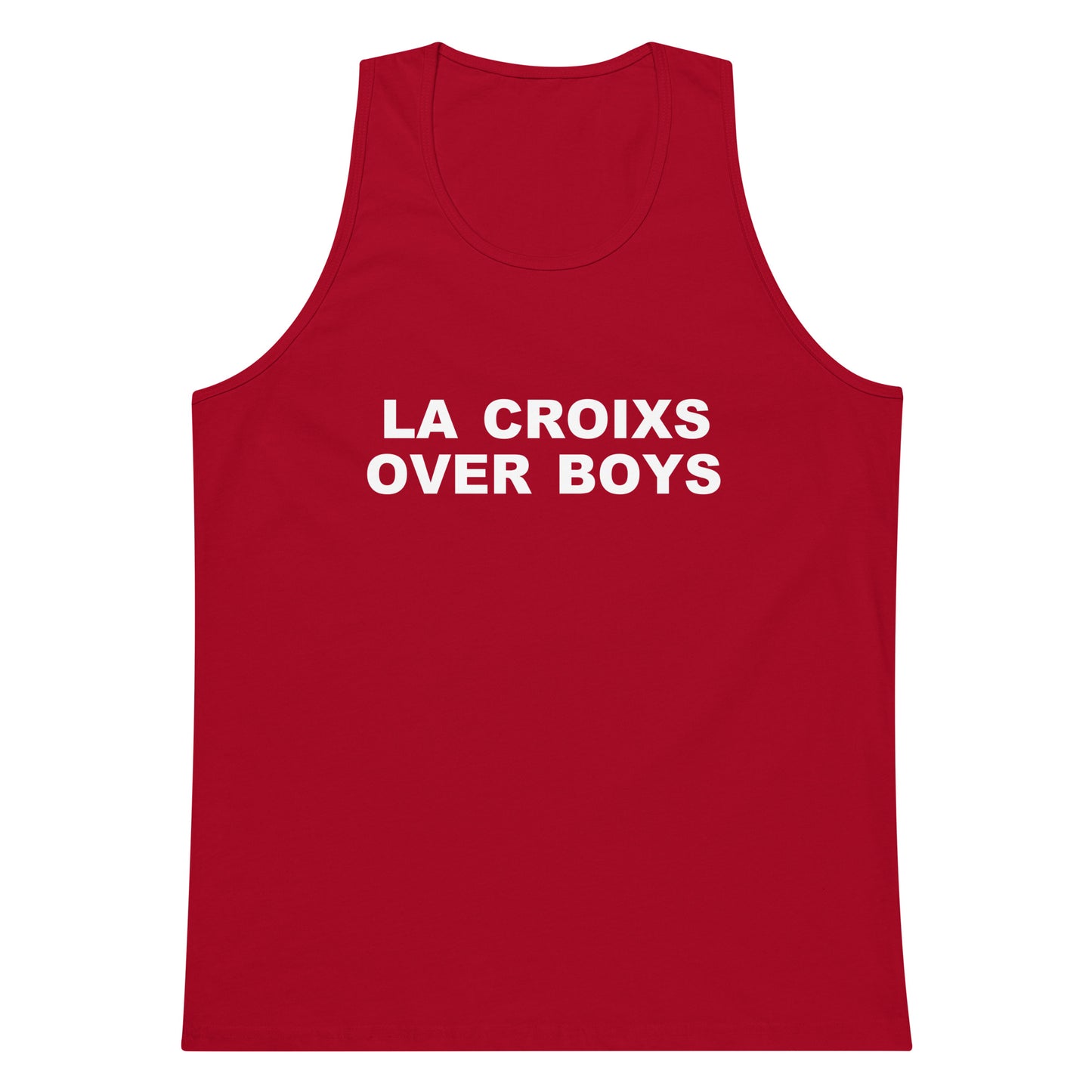 La Croixs Over Boys Tank Top - Red