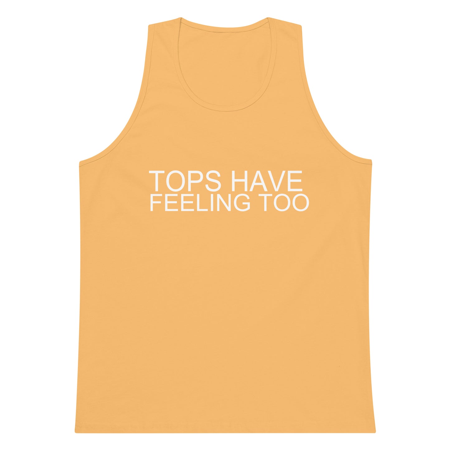 Tops Have Feeling Too Tank Top - Squash