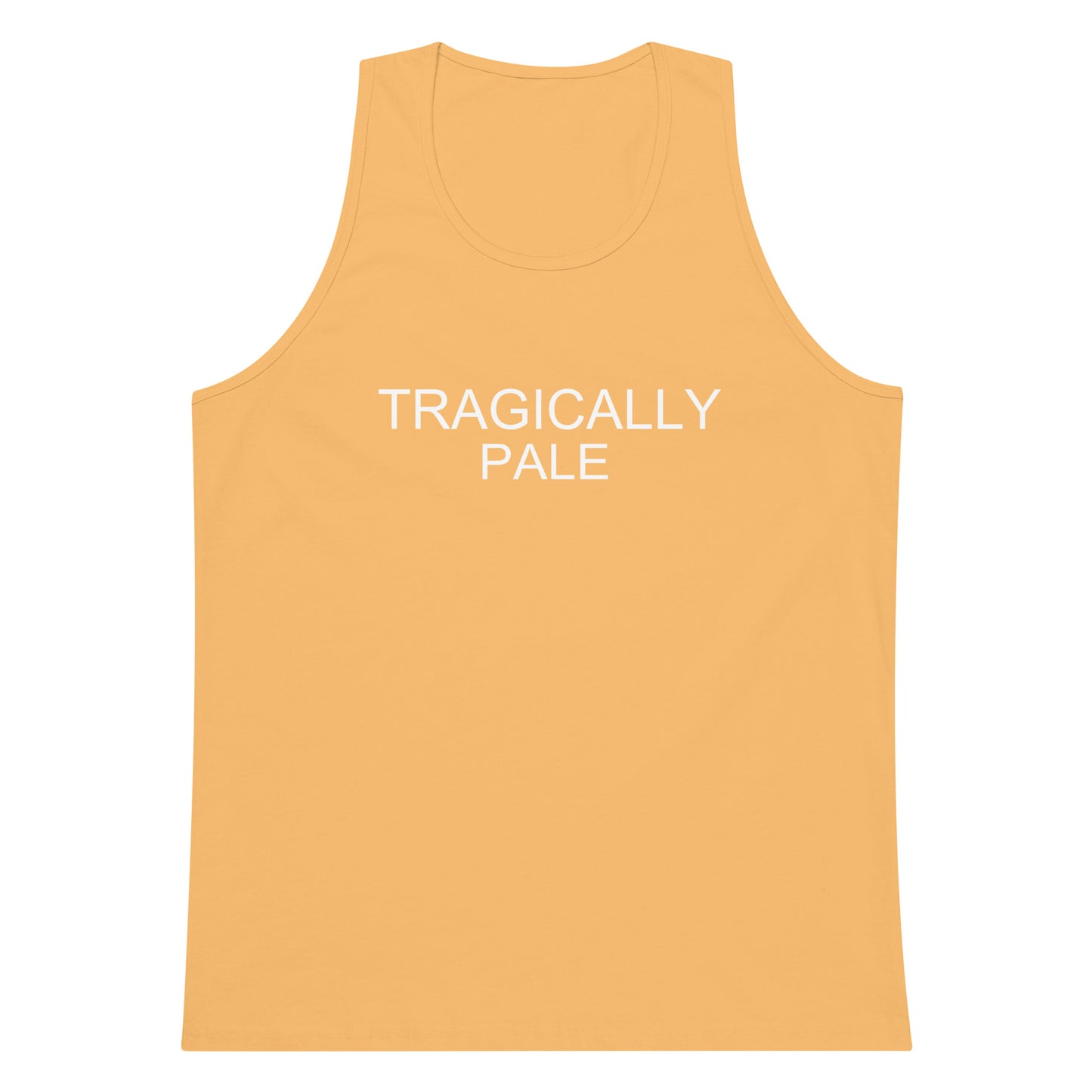 Tragically Pale Tank Top - Squash