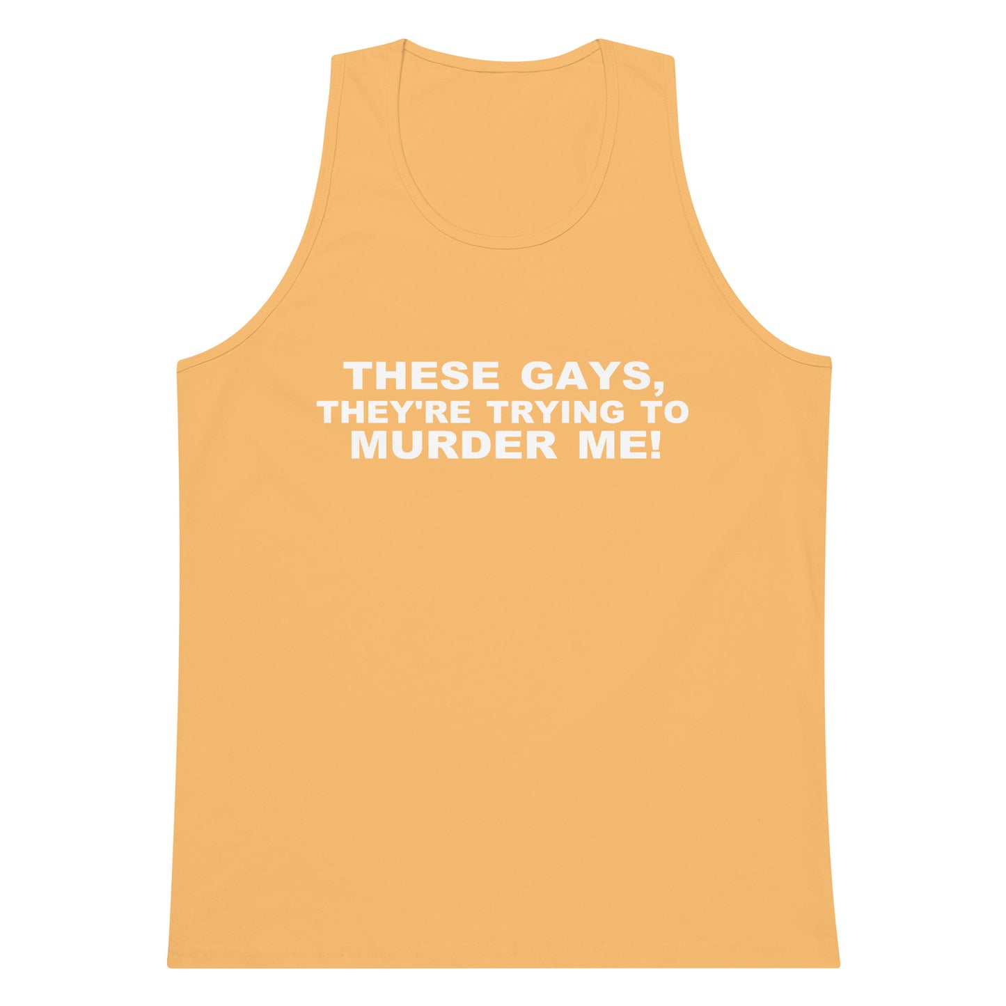 These Gays Tank Top - Squash