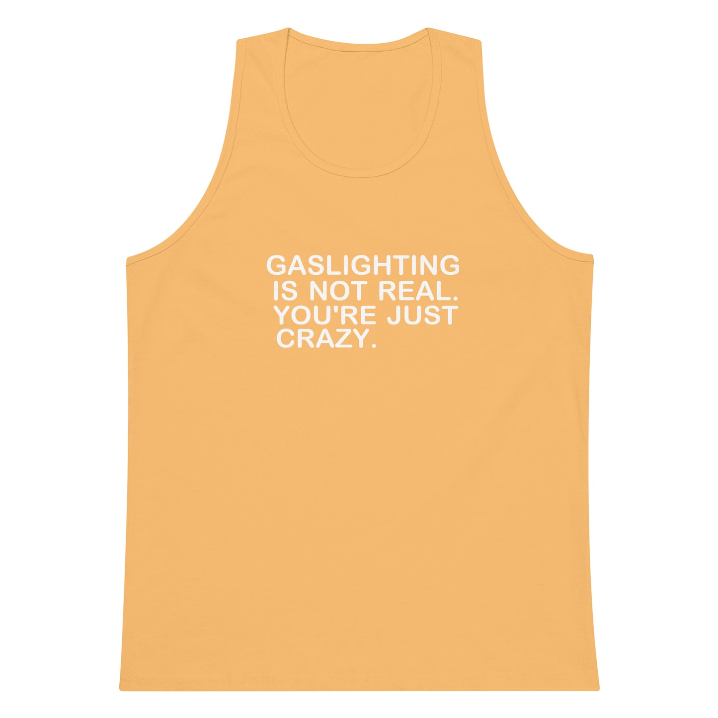 Gaslighting Tank Top - Squash