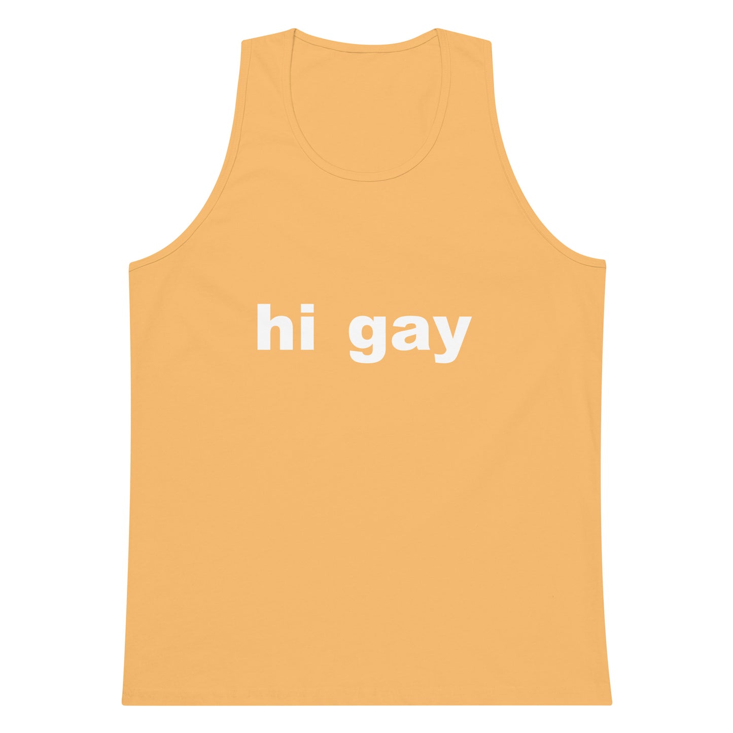 Hi Gay Tank Top - Squash