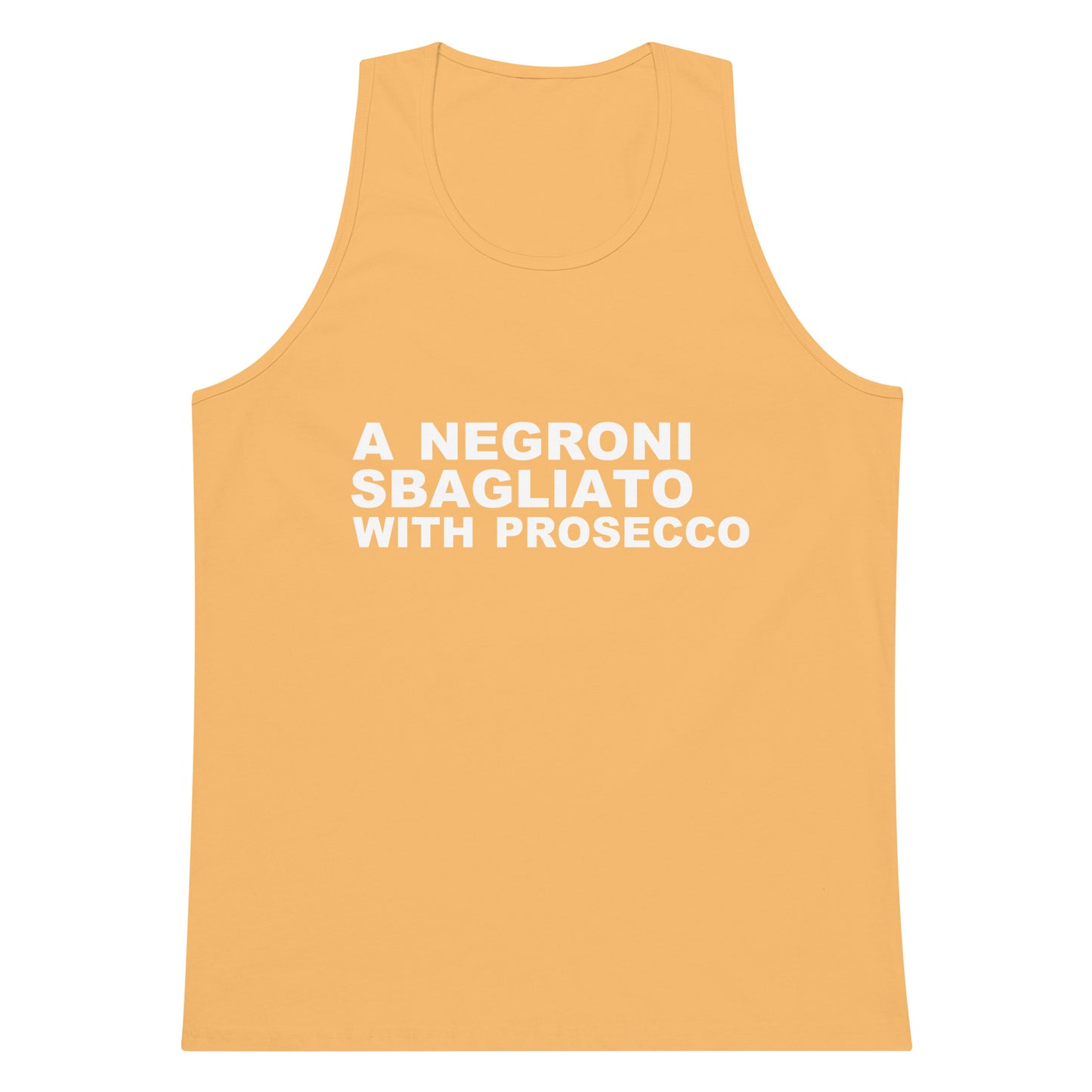 A Negroni Sbagliato With Prosecco Tank Top - Squash