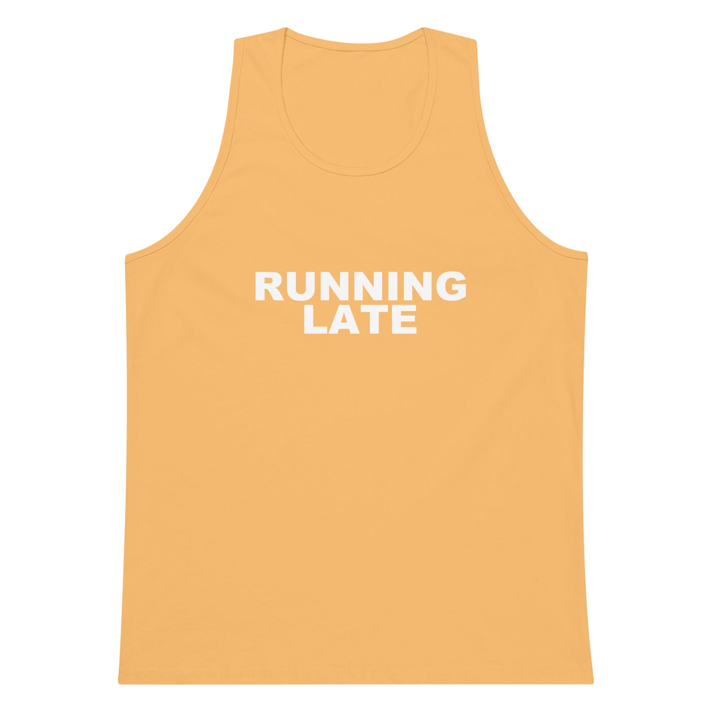 Running Late Tank Top - Squash