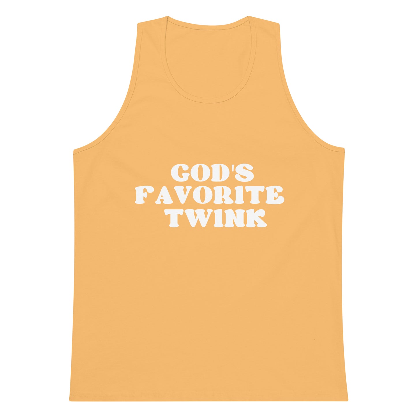God's Favorite Twink Tank Top - Squash