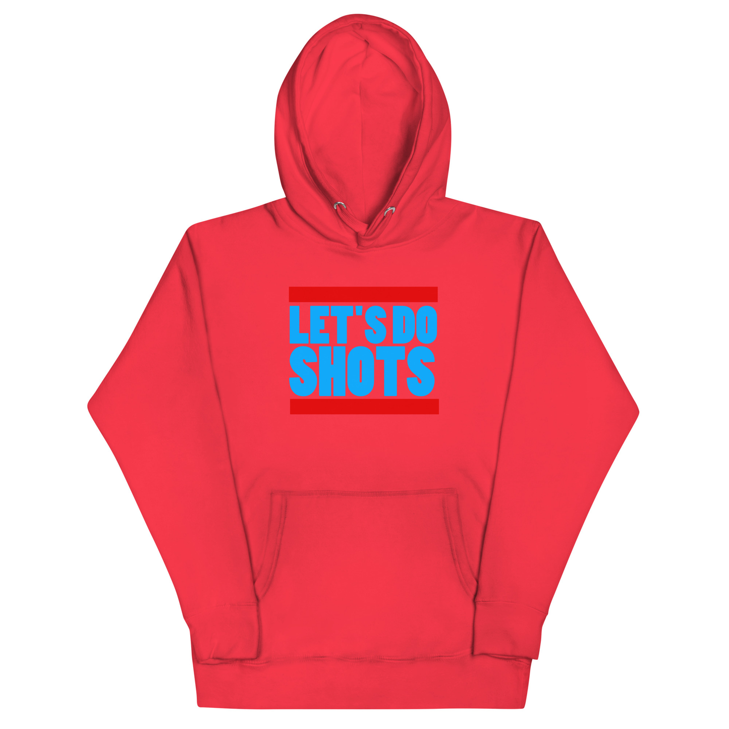 Let's Do Shots Hoodie - Red