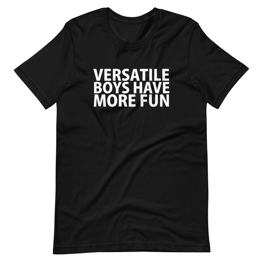 Versatile Boys Have Move Fun T-Shirt - Black