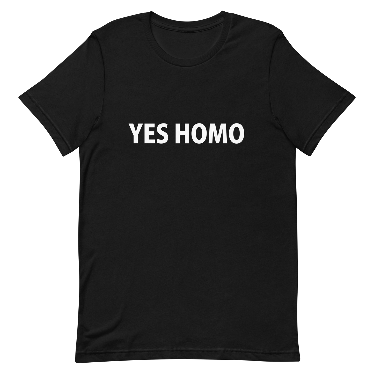 Yes Homo - Black