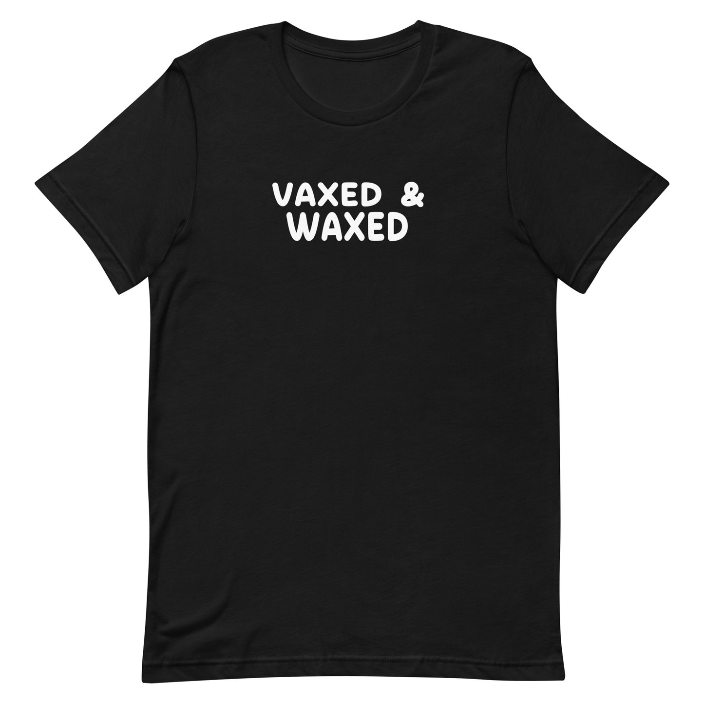 Vaxed & Waxed T Shirt - Black