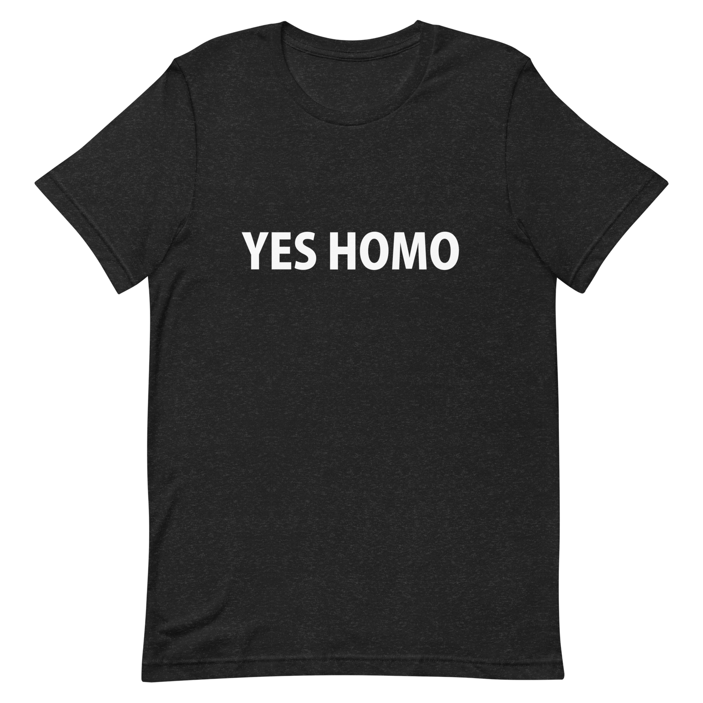 Yes Homo - Black Heather 