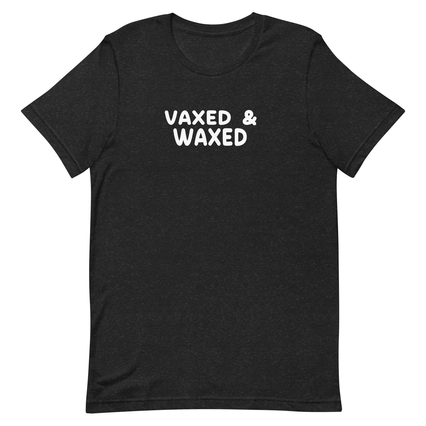 Vaxed & Waxed T Shirt - Black Heather