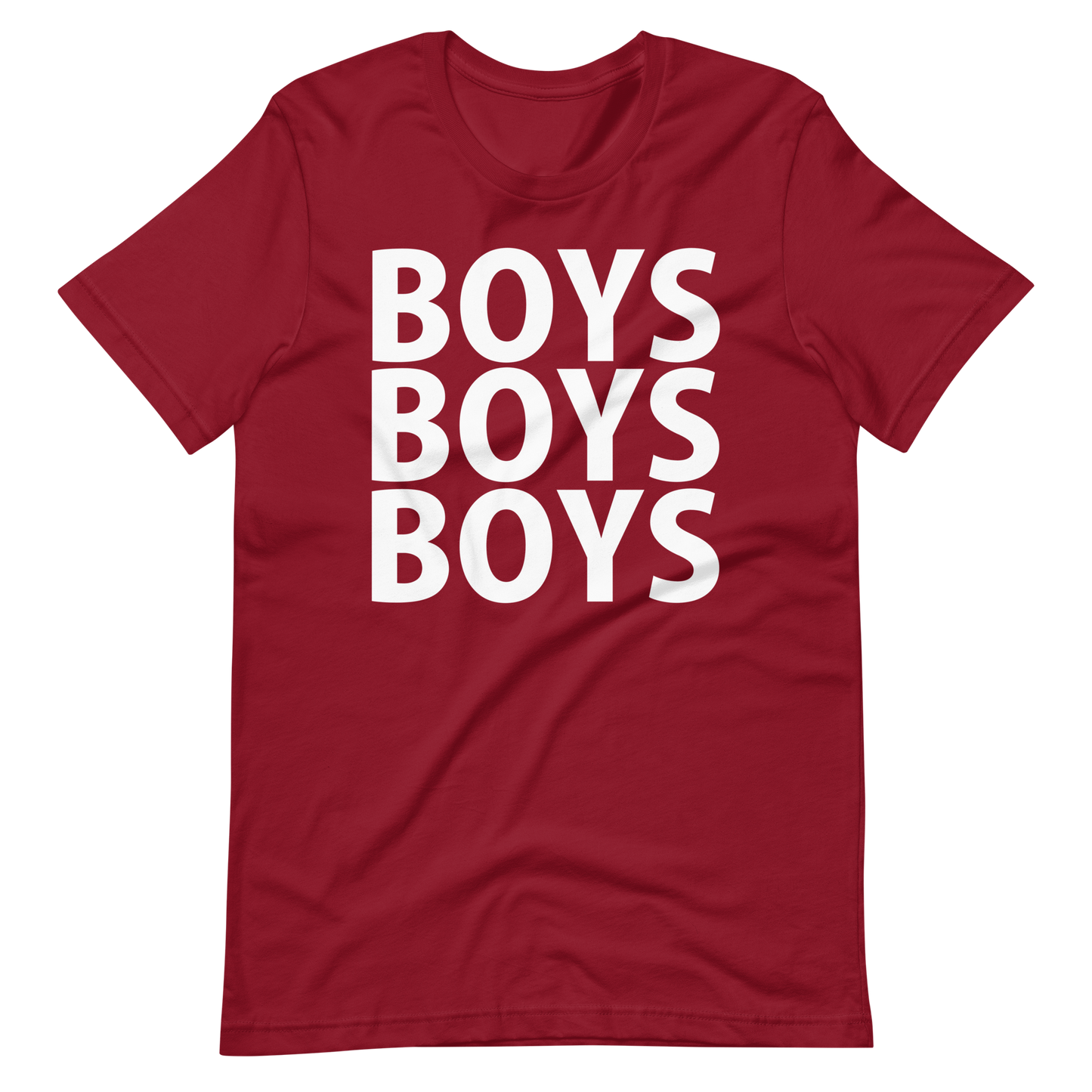 Boys Boys Boys T-Shirt - Cardinal