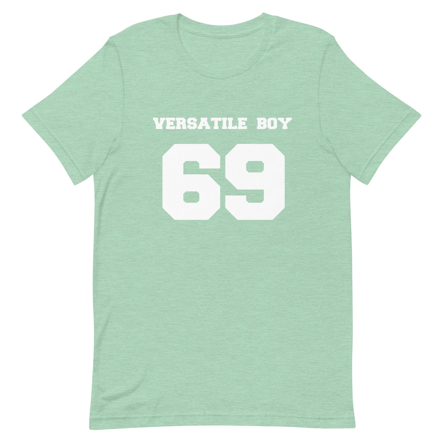 Versatile Boy 69 T Shirt - Heather Prism Mint
