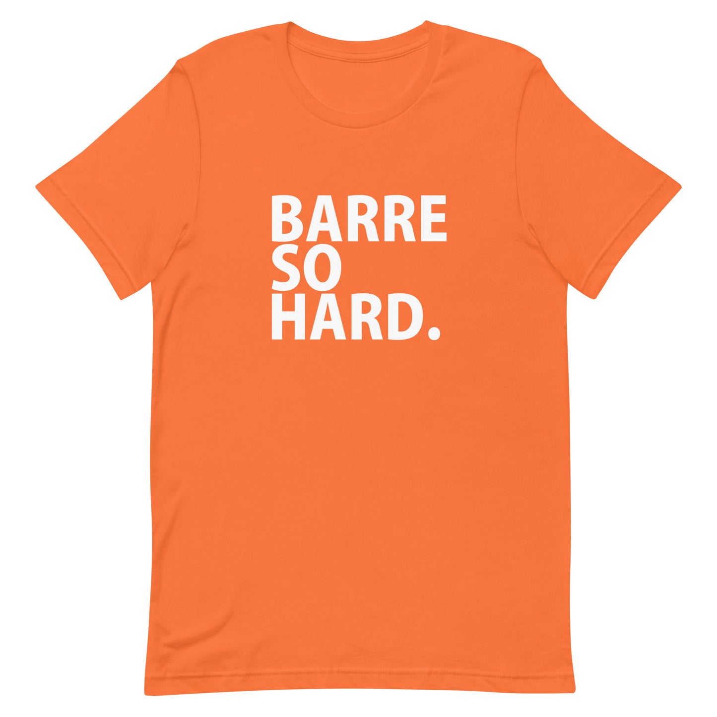 Barre So Hard T Shirt - Orange