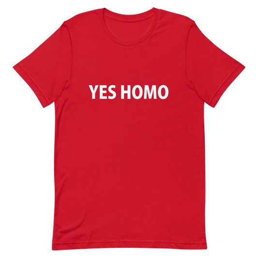 Yes Homo - Red