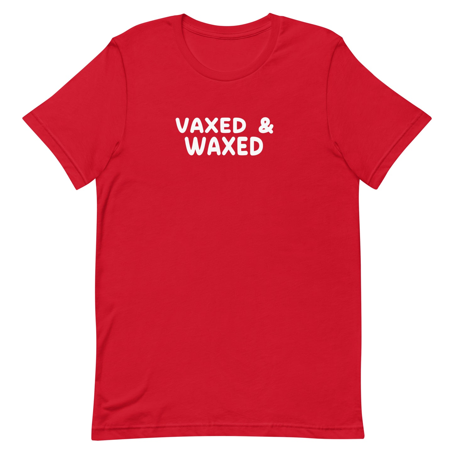Vaxed & Waxed T Shirt - Red