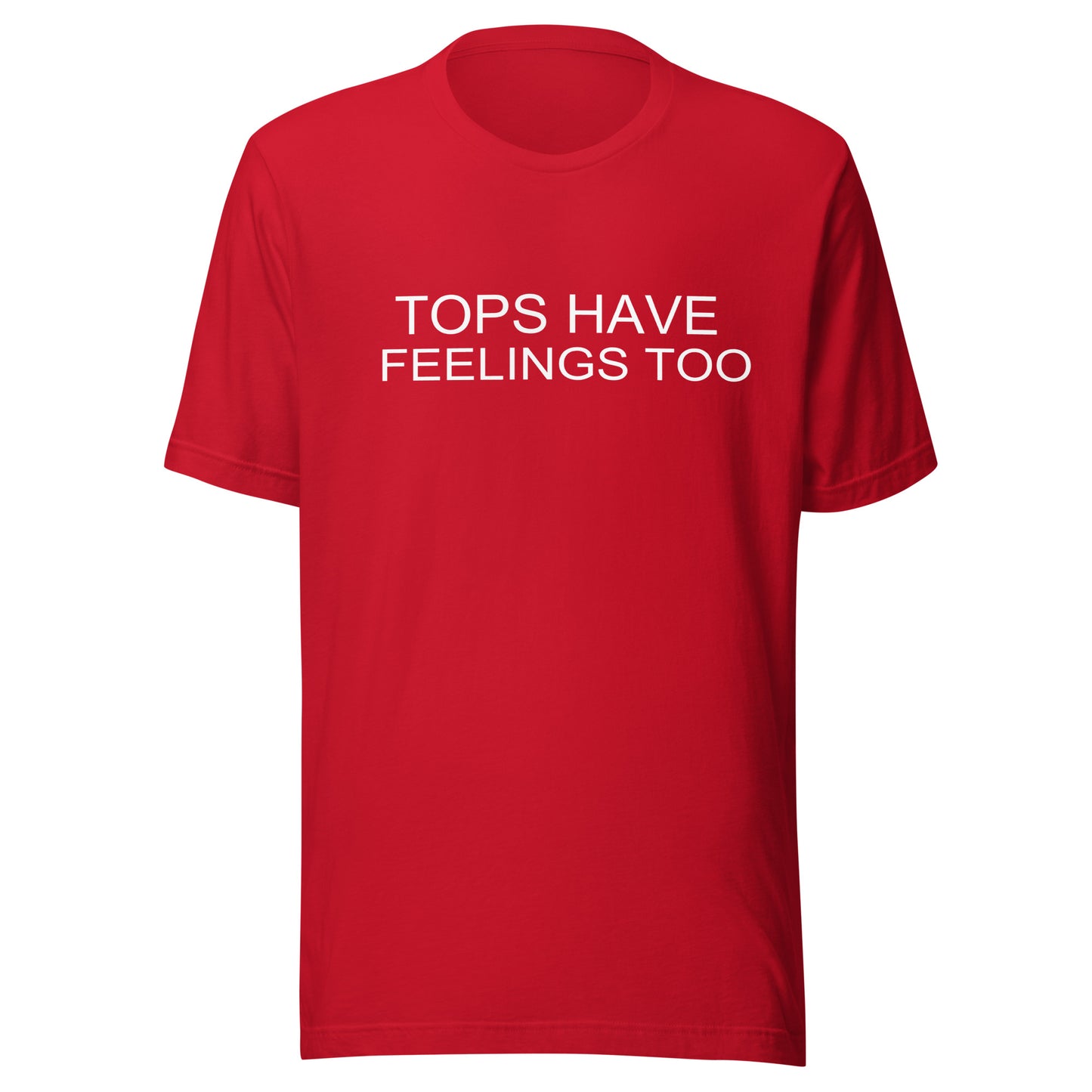 Tops Have Feeling Too T Shirt - Red