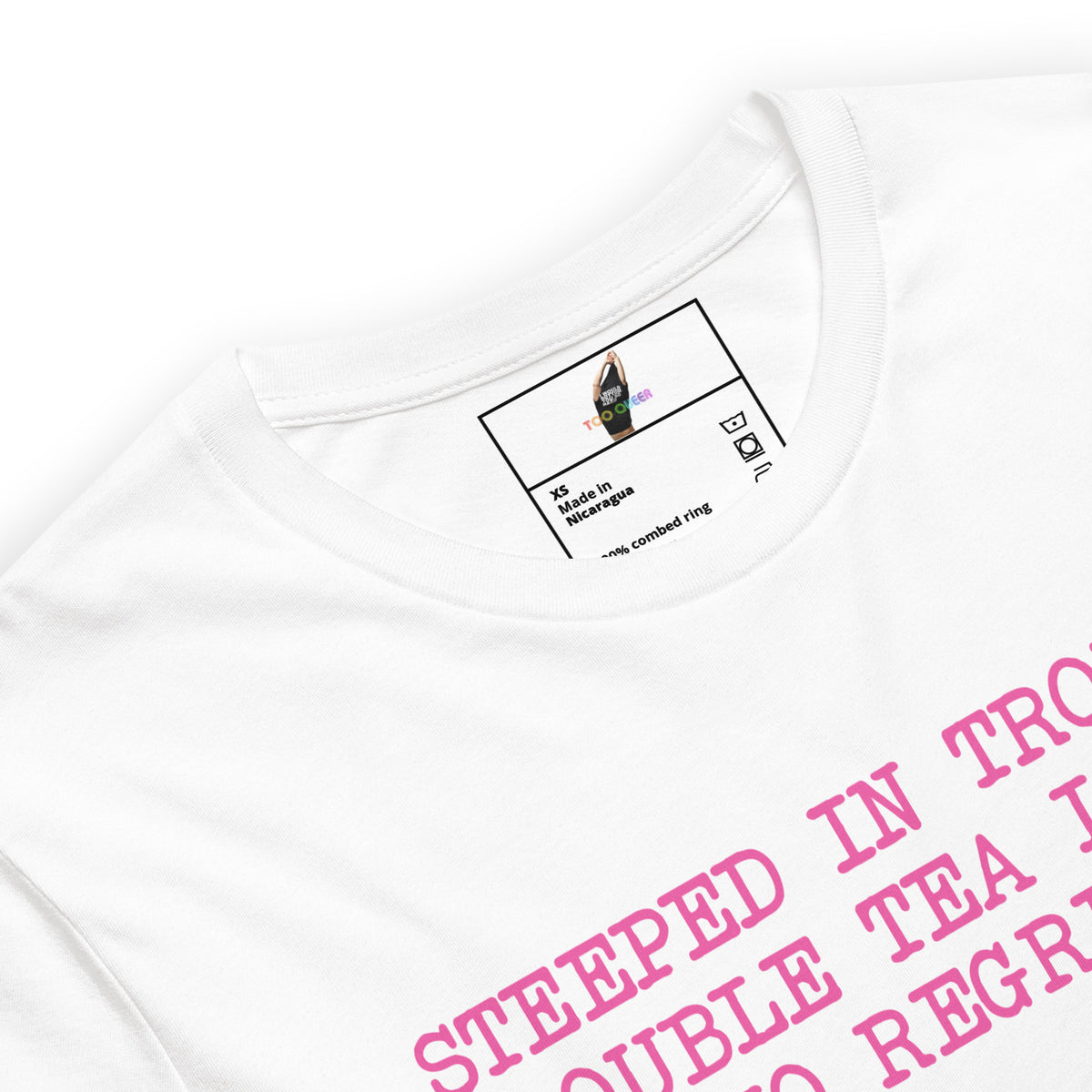 Steeped In Trouble Unisex t-shirt