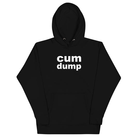 Cum Dump Hoodie - Black