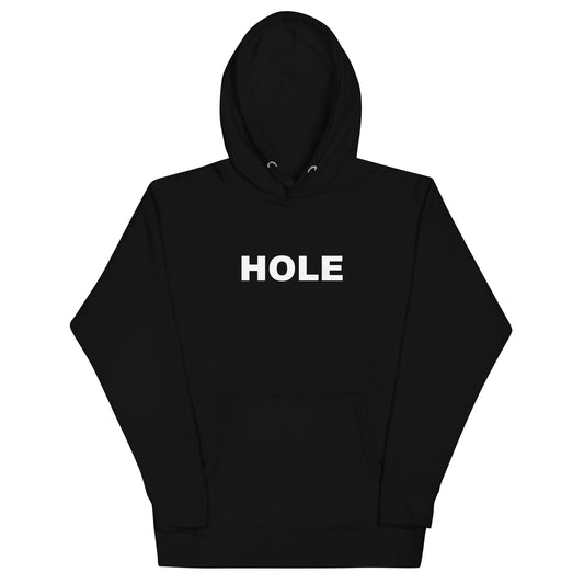 Hole Hoodie - Black