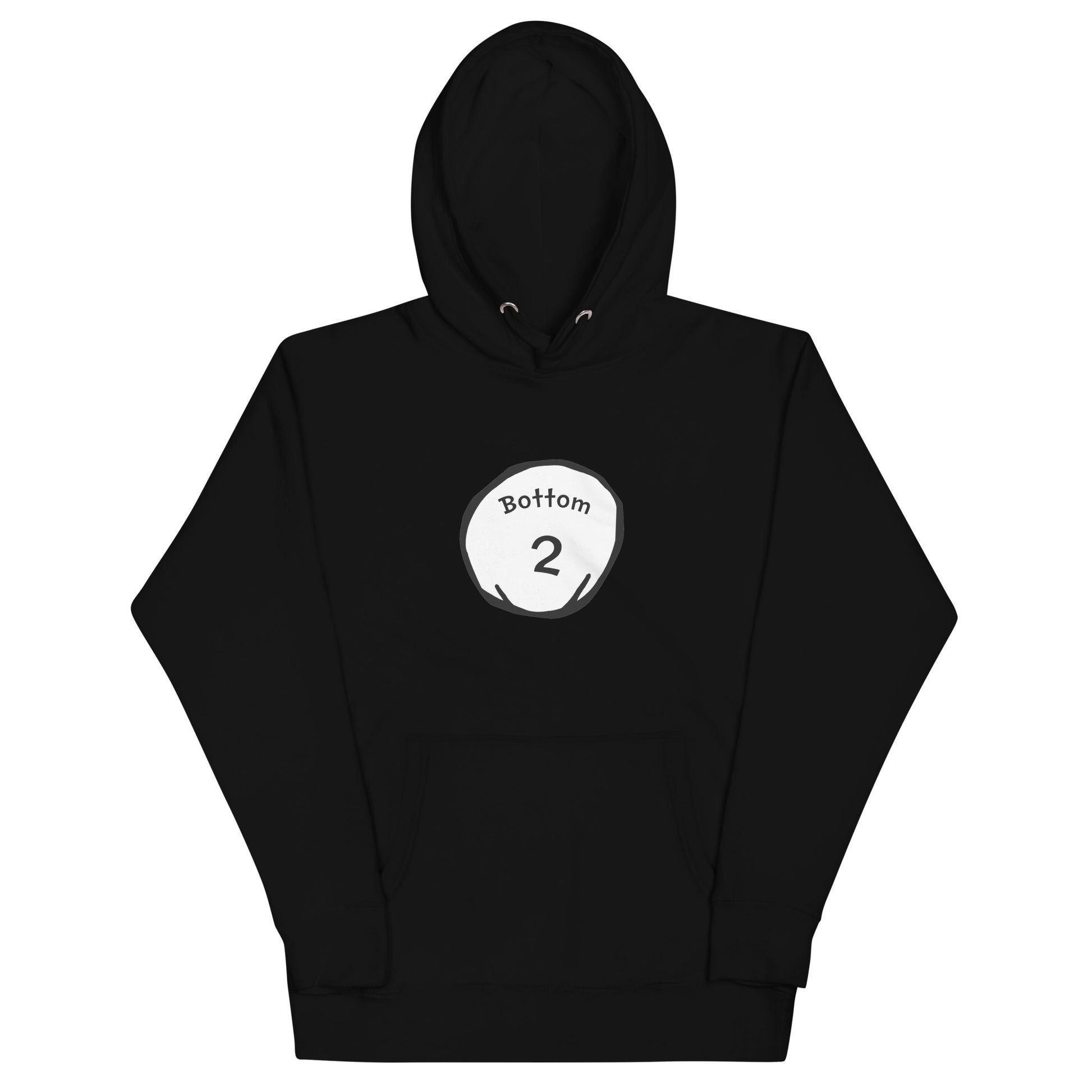 Bottom 2 Hoodie - Black