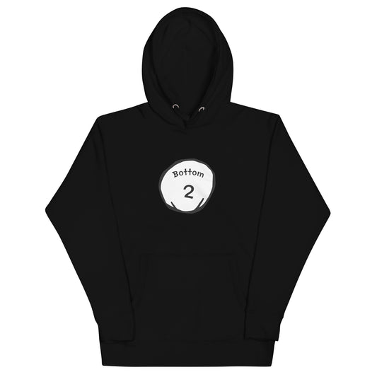 Bottom 2 Hoodie - Black