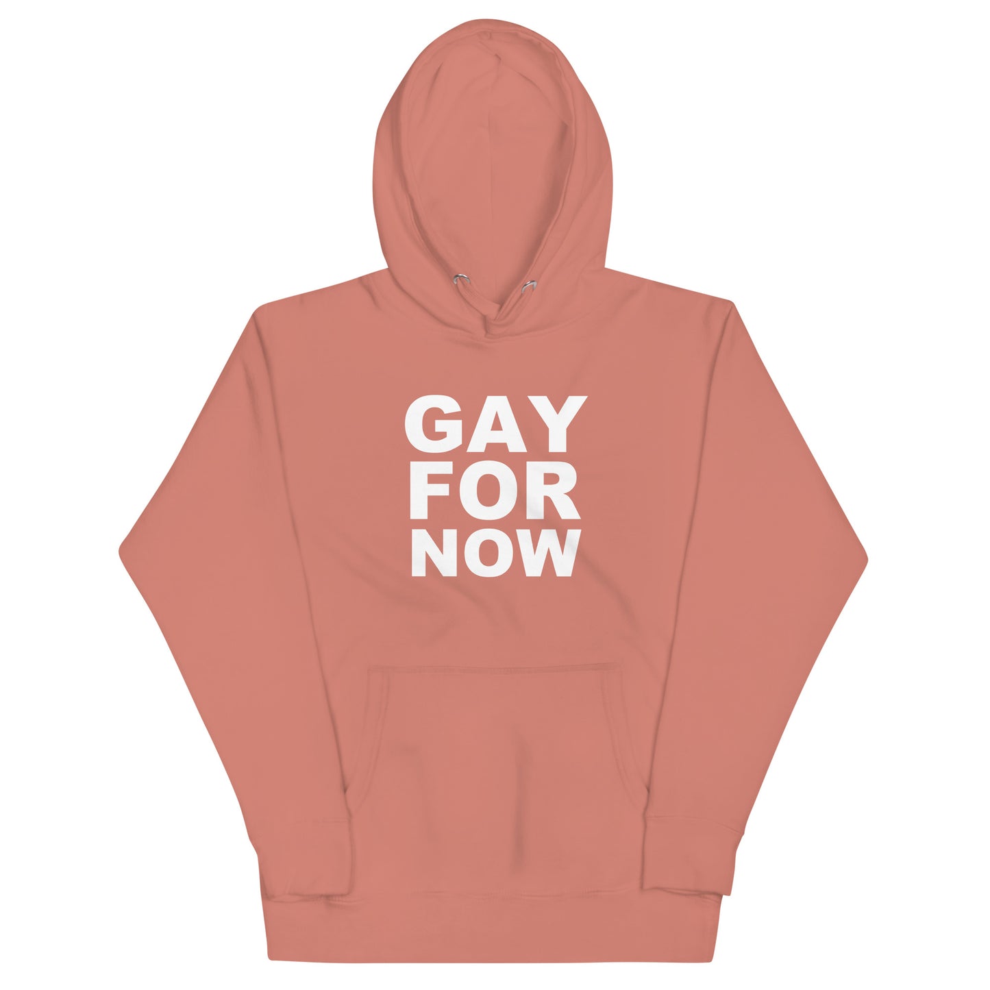 Gay For Now Hoodie - Dusty