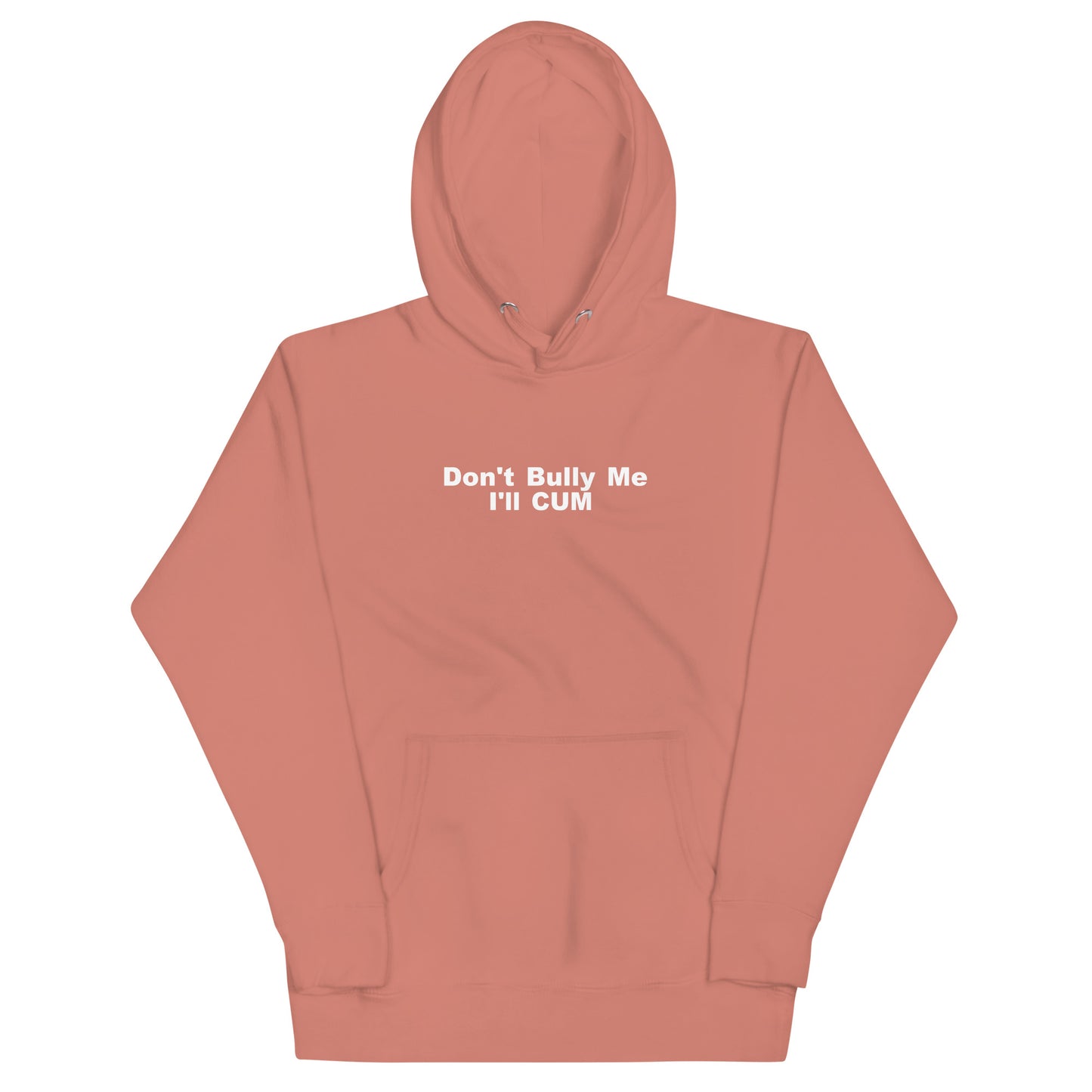 Don't Bully Me I'll Cum Hoodie - Dusty