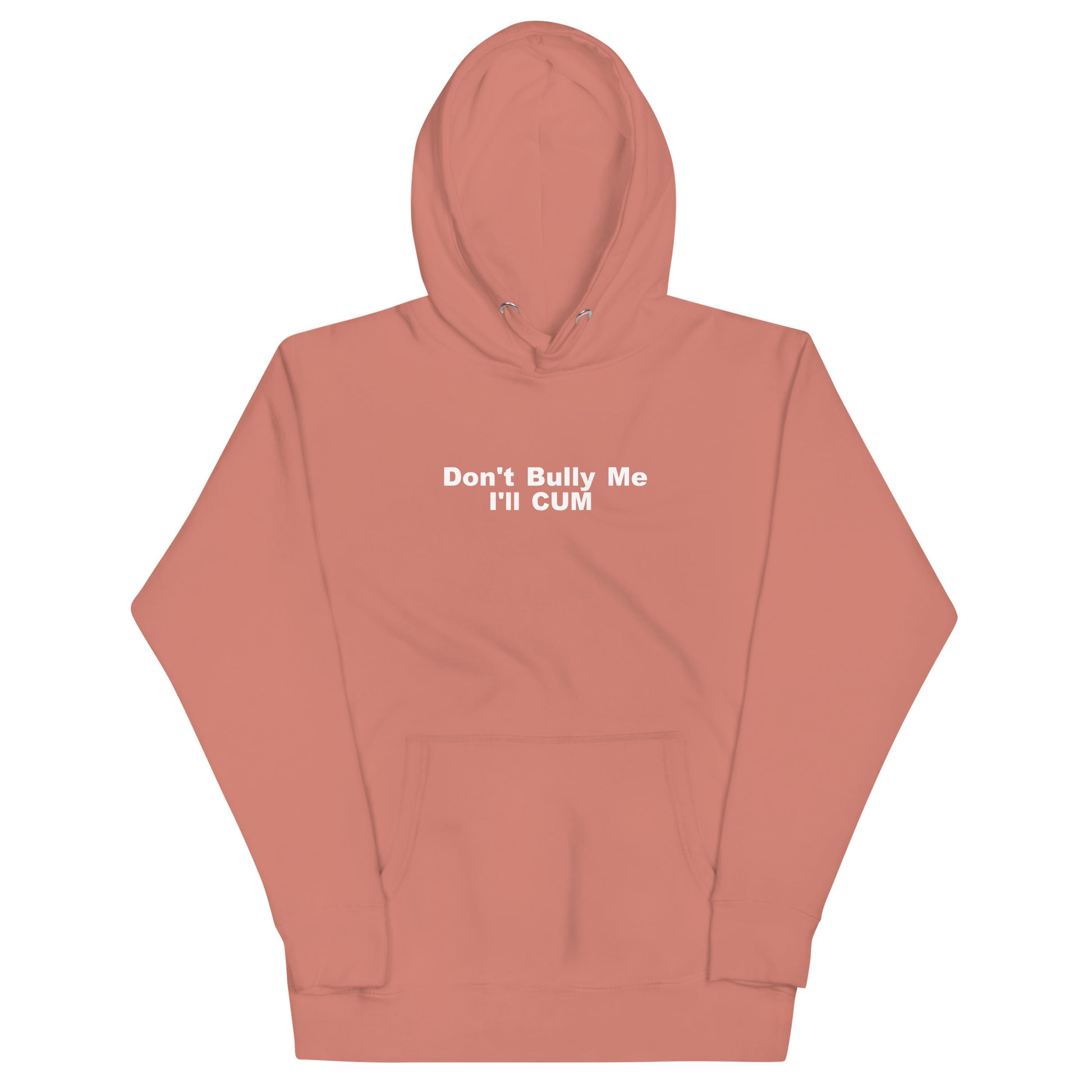 Don't Bully Me I'll Cum Hoodie - Dusty
