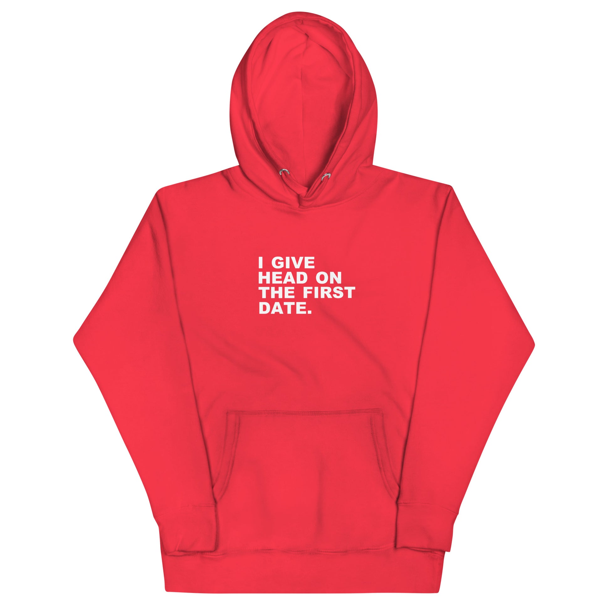 I Give Head Hoodie - Red
