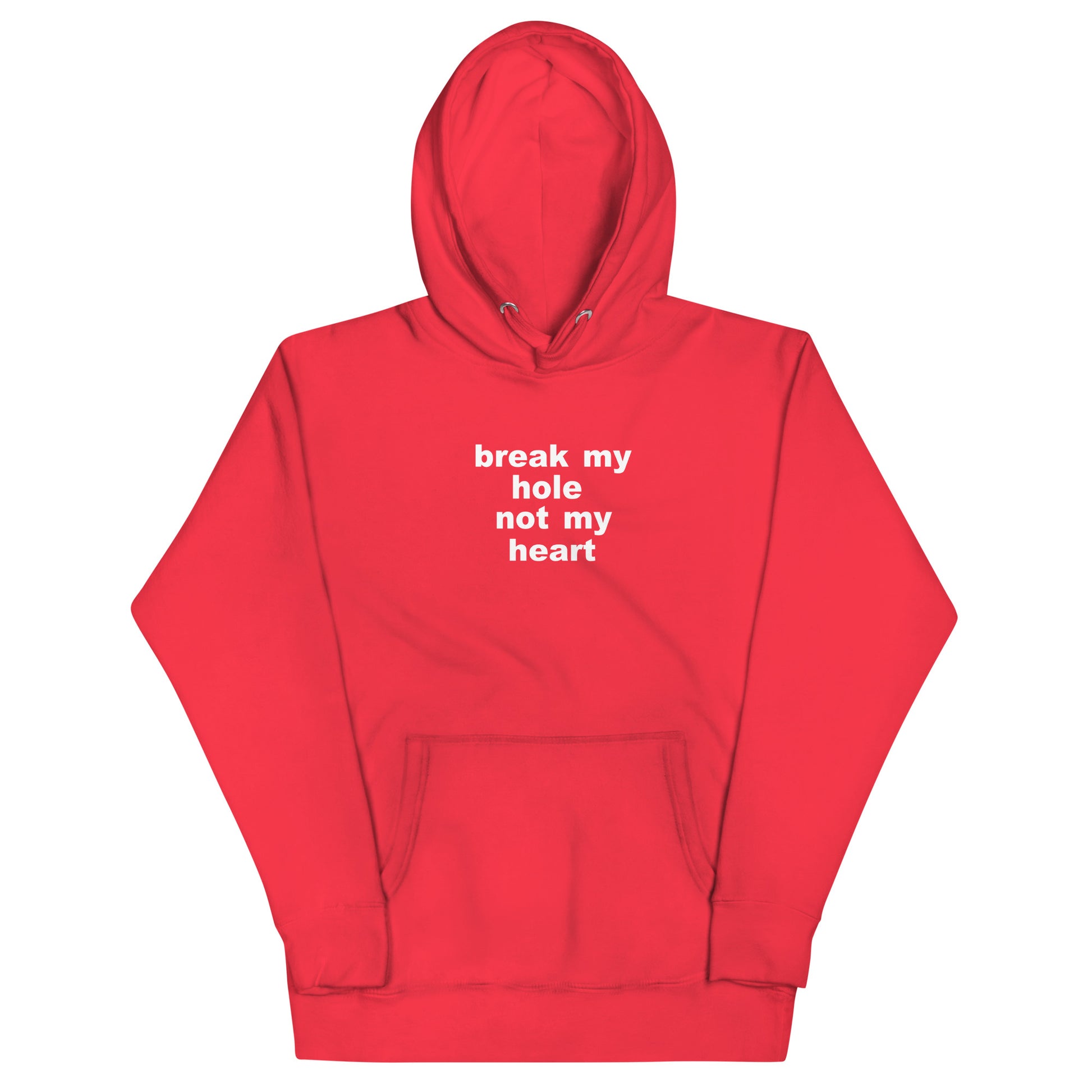 Break My Hole Hoodie - Red