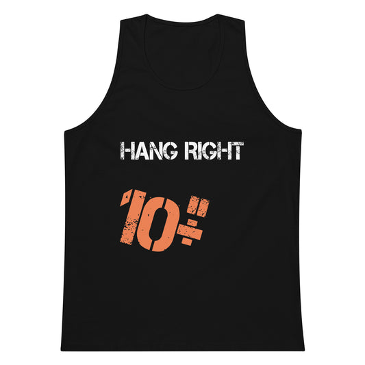 Hang Right 10 Tank Top - Black